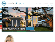 Tablet Screenshot of candacecourter.com